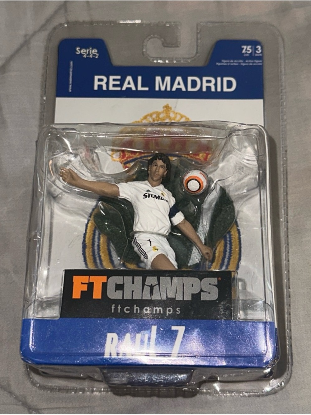 Champs Real Madrid Raúl 7 Packback - Blue and White